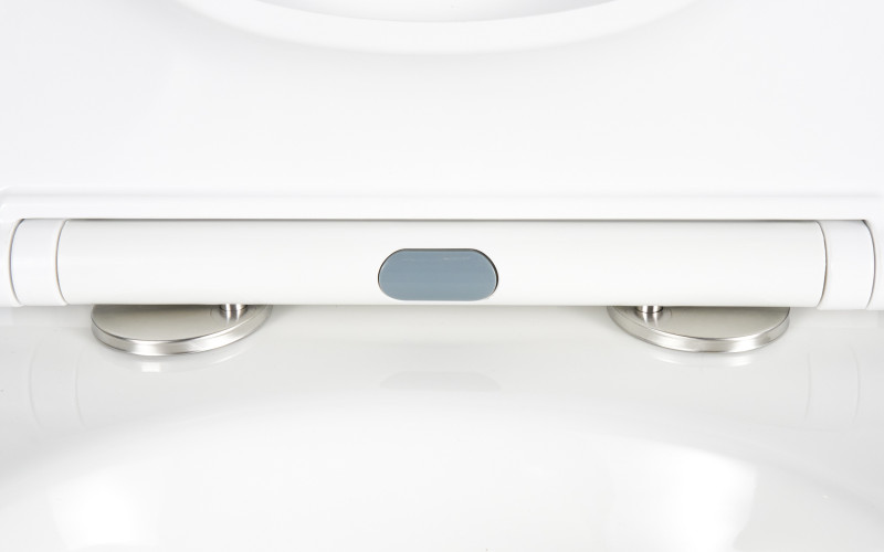 Унитаз-компакт безободковый Creto Cer C2 1002-002Cer-C2W с быстросъёмной крышкой-сиденьем микролифт Slim (арматура Geberit)