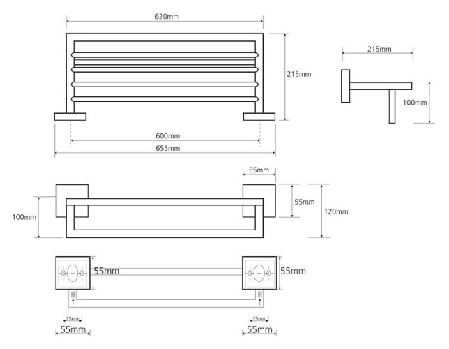 Полки для полотенец Bemeta Beta 132205072