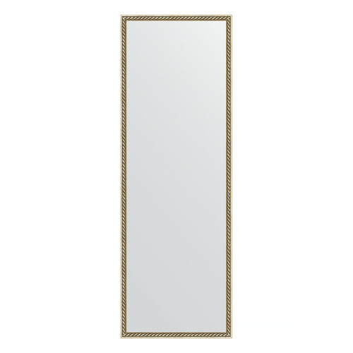 Зеркало настенное EVOFORM в багетной раме витая латунь, 48х138 см, BY 0720