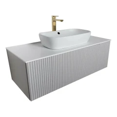 Тумба под раковину Atoll Аванти 120 светло-серый