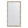 Зеркало напольное с фацетом EVOFORM в багетной раме прованс с плетением, 108х198 см, BY 6144