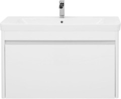 Тумба с раковиной Aquanet Вилора 105 белый