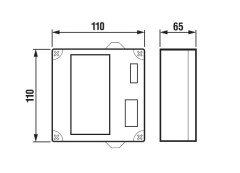 Источник питания для писсуаров Jika на 5 писсуаров (8.9507.1.000.000.1)