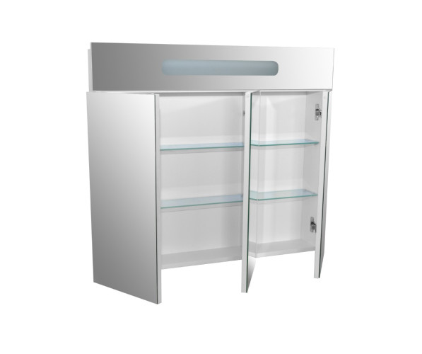 Зеркальный шкаф в ванную Ceruttispa Ломбардия 90