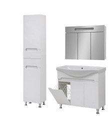 Зеркальный шкаф в ванную Ceruttispa Ломбардия 90