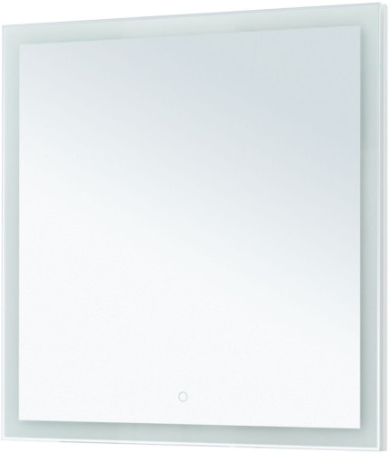 Зеркало Aquanet Гласс 80 белый LED
