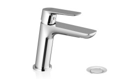 Смеситель для раковины Ravak CLASSIC (Ravak) Керамический картридж со сливным гарнитуром (X070081)