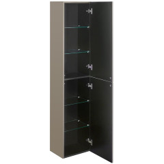 Шкаф - колонна Roca Ona 1750 подвесная, бежево-серый матовый (A857635510)