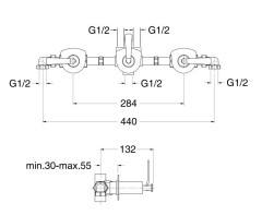 Смеситель Cristina Bollicine BO 115
