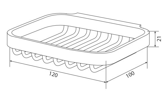 Мыльница AM PM Inspire A5034600