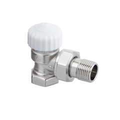 Термостатический клапан Heimeier Calypso Exact, DN15(1/2&quot;), с преднастройкой, угловой, латунь