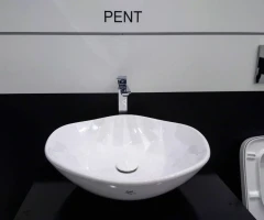 Раковина Bien PENT на столешницу круглая диаметр 490 высота 150