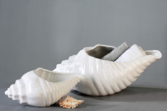 Casablanca, фигурка большая керамическая &quot;Ракушка&quot;, цвет белый