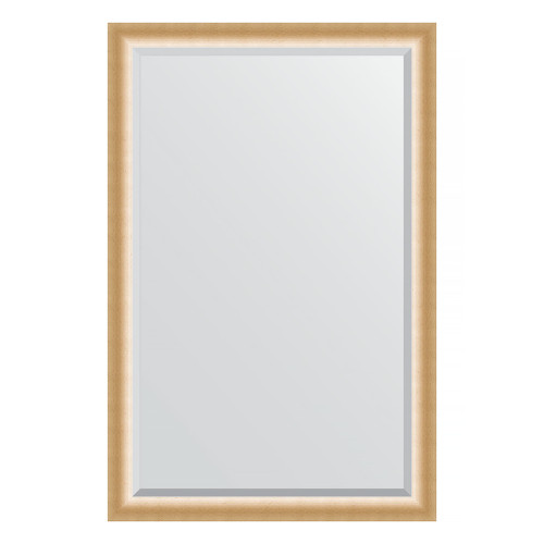 Зеркало настенное с фацетом EVOFORM в багетной раме травленое золото, 116х176 см, BY 1221