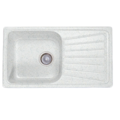 Кухонная мойка Formastone Fosto  КМ 81-46, прямоугольная с крылом, метель