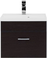 Тумба с раковиной Aquanet Нота NEW 50 венге