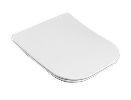 Olympia Synthesis Eco, быстросъемное тонкое сиденье с микролифтом, цвет белый матовый