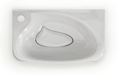 Раковина RAVAL Bionica (Bio.08.40/W)