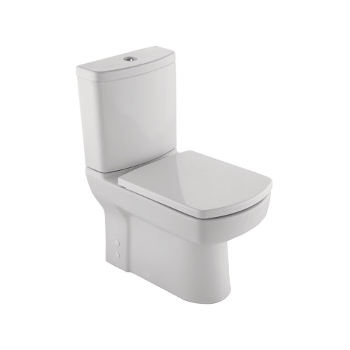 Унитаз напольный KALE BASICS в комплекте с бачком, сиденьем микролифт и арматурой