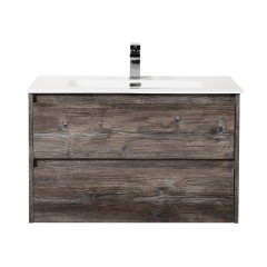 База под раковину подвесная BelBagno KRAFT-700-2C-SO-RT Rovere Tabacco