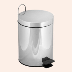 Ведро мусорное  TW Harmony TWCV010-3cr