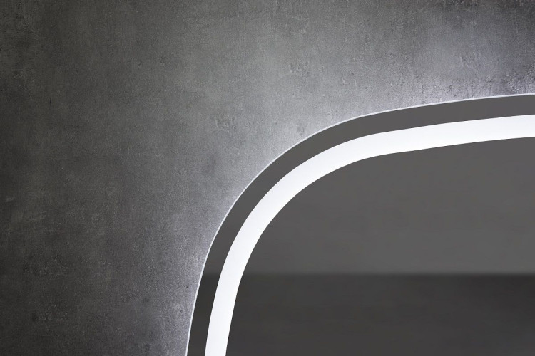 Xpertials ZOILA, овальное зеркало 80х60 см, LED свет, вкл/выкл с диммером