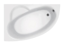 Ванна акриловая Roca WELNA асимметричная 160Х100, левосторонняя