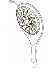 Ручной душ AM PM Awe Supreme F0215000