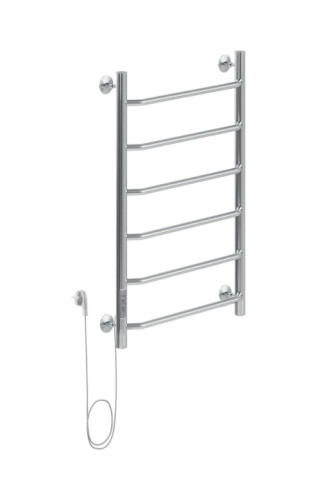 Полотенцесушитель электрический Aquanet Fiona 80х50 Тэн слева