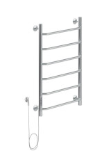 Полотенцесушитель электрический Aquanet Fiona 80х50 Тэн слева