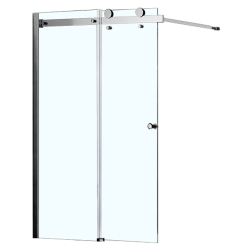 Шторка для ванны раздвижная Azario 100х150 цвет профиля хром (AZ-NKB6121 1000)