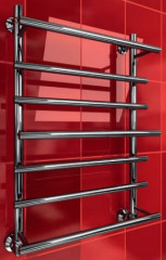 Полотенцесушитель водяной Двин форма лесенка 80х50, цвет Хром (4627085974123)