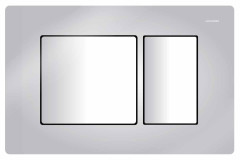 Кнопка смыва Azario 24.8х3.5х16.6 , пластик, цвет Хром глянцевый (AZ-8200-0031)