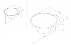 Мыльница AM PM Like A8034200
