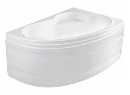 Ванна акриловая Santek Шри-Ланка асимметричная 150х100 правосторонняя белая
