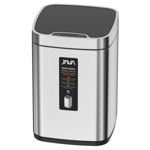 Сенсорное ведро 9 л JAVA S-883-9L сатин