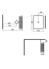 Раковина Bien SHINE на столешницу 610х465х140