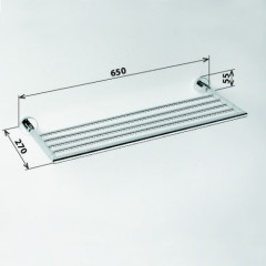 Полка для полотенец Bemeta Omega 104205152