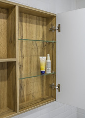 Шкаф-зеркало Craft 60 левый/правый Домино