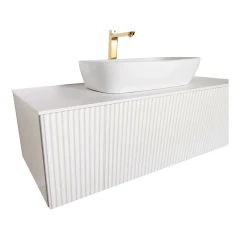 Тумба под раковину Atoll Аванти 120 белый глянец