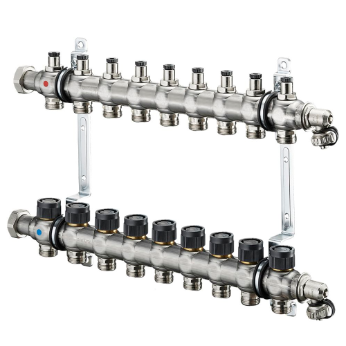 Распределительная гребенка Oventrop Multidis SF, 9 х G ? с вентильными вставками