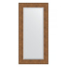Зеркало настенное с фацетом EVOFORM в багетной раме медная кольчуга, 57х117 см, BY 3949