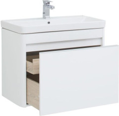 Тумба с раковиной Aquanet Вилора 80 белый