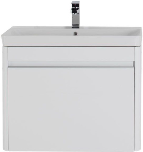 Тумба с раковиной Aquanet Вилора 80 белый