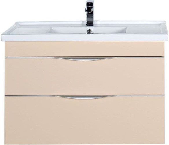 Тумба с раковиной Aquanet Эвора 100 бежевый