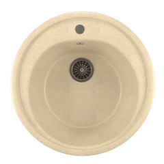 Мойка из искусственного мрамора MIXLINE ML-GM11 50x50 (525074)