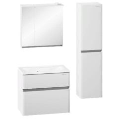 Зеркальный шкаф Edelform Amata 80 с подсветкой