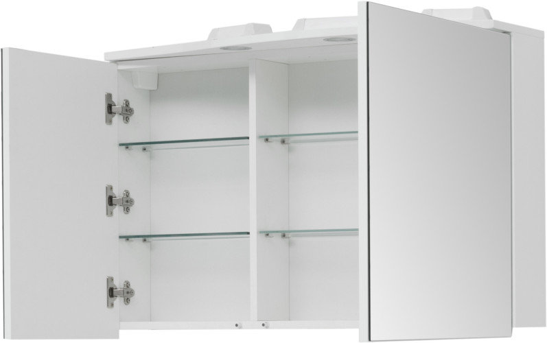 Зеркало-шкаф Aquanet Грация 95 R белый