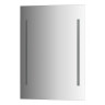 Зеркало настенное с 2-мя встроенными LED-светильниками Ledline EVOFORM 55x75 см, BY 2114