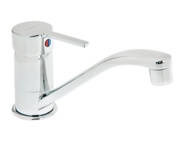 Смеситель для кухонной мойки Vidima LOGIK Керамический картридж, цвет (BA282AA)